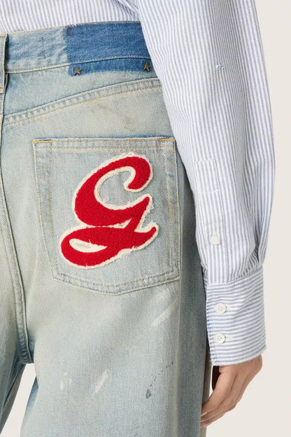 Jeans Melody in Azurblau Golden Goose