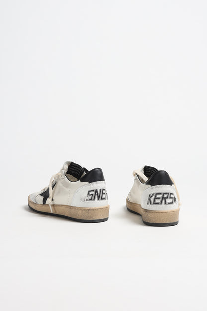 Sneaker Ballstar in Weiß/Schwarz Golden Goose