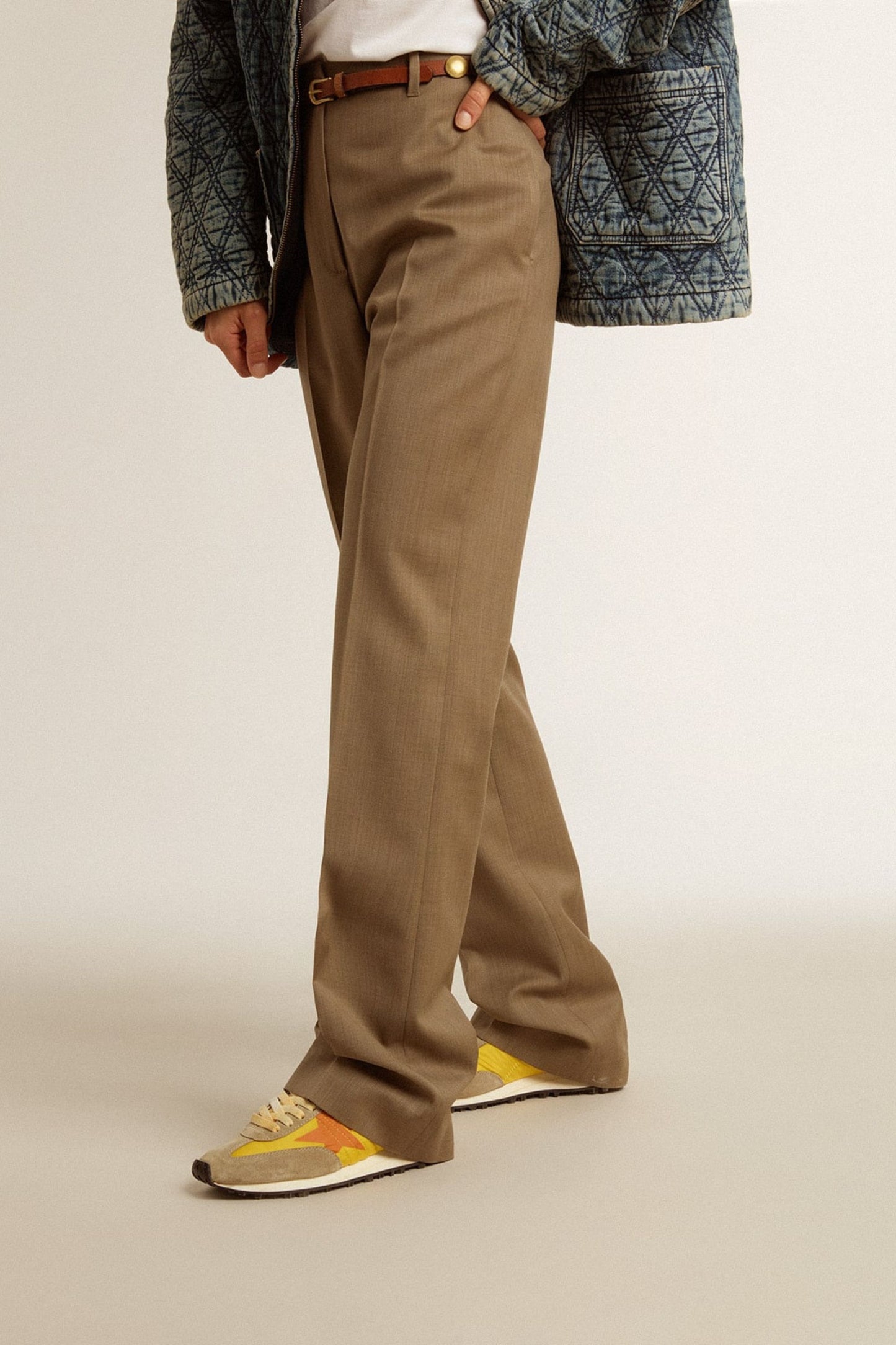 Sneaker Marathon in Yellow/Orange Golden Goose - Anita Hass