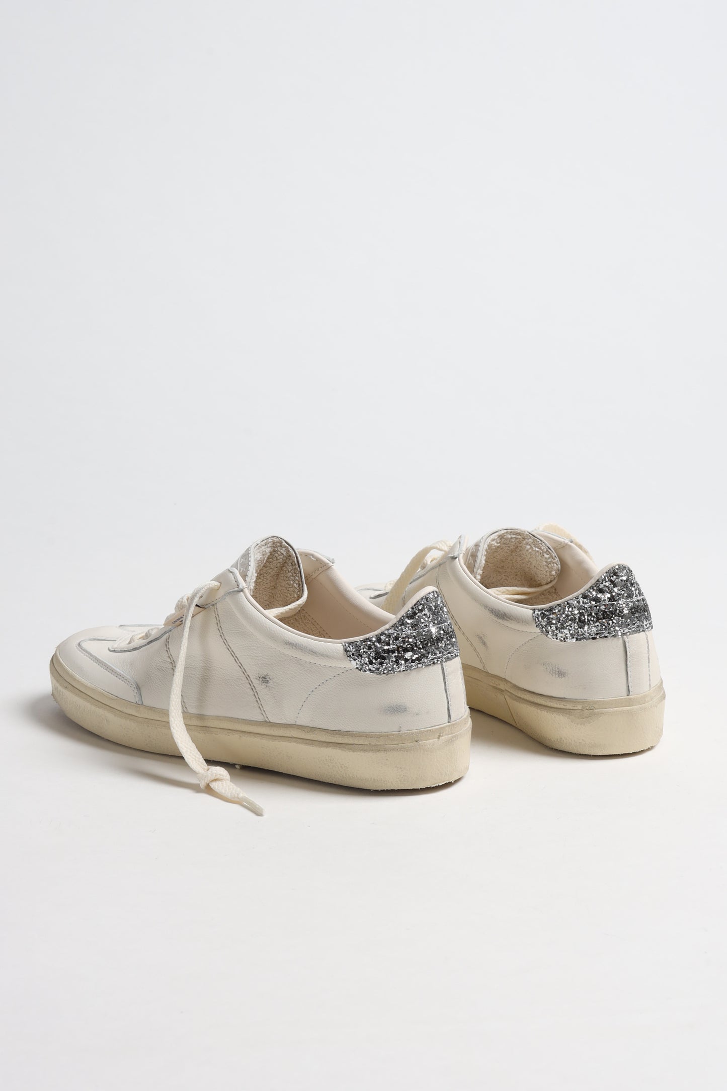 Sneaker Soulstar Glitter in Weiß/Silber Golden Goose