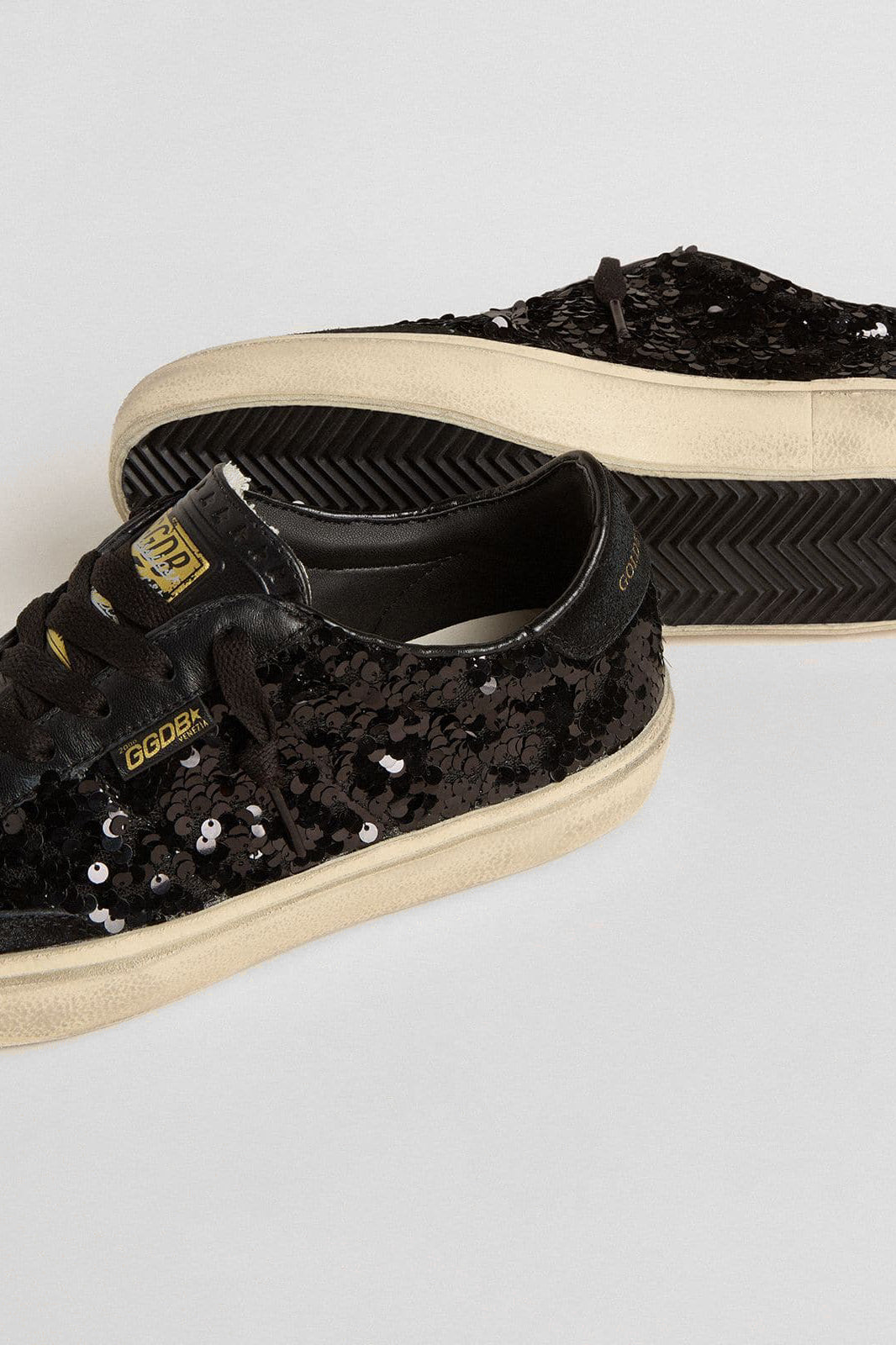 Zapatillas Soul Star en negro con lentejuelas de Golden Goose - Anita Hass