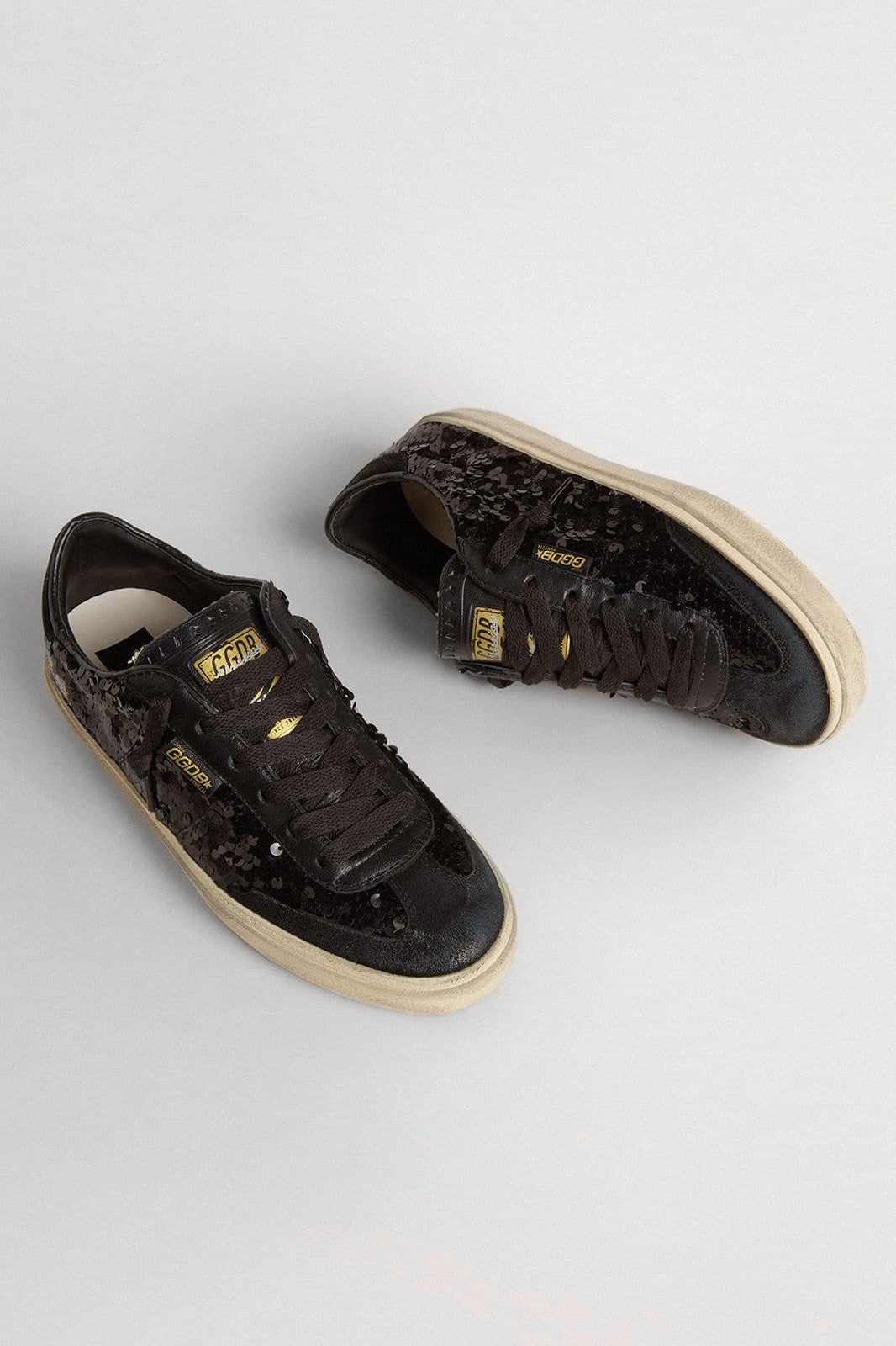 Zapatillas Soul Star en negro con lentejuelas de Golden Goose - Anita Hass