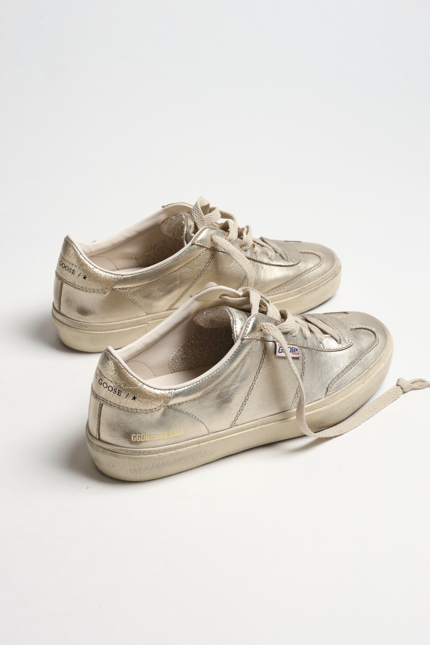 Sneaker Soul Star in Golden Platinum Golden Goose