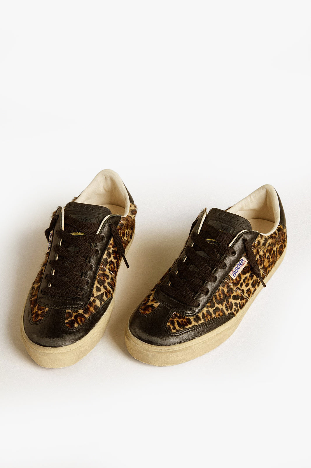 Sneaker Soul Star in Leopard/Black Golden Goose