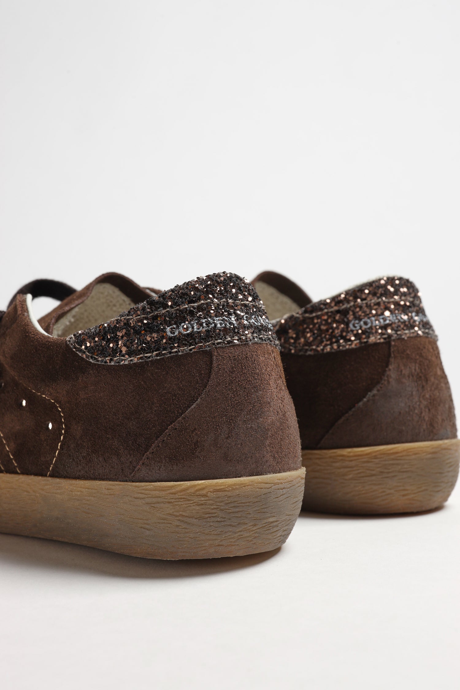 Super Star Sneakers in Brown/Ocra by Golden Goose - Anita Hass