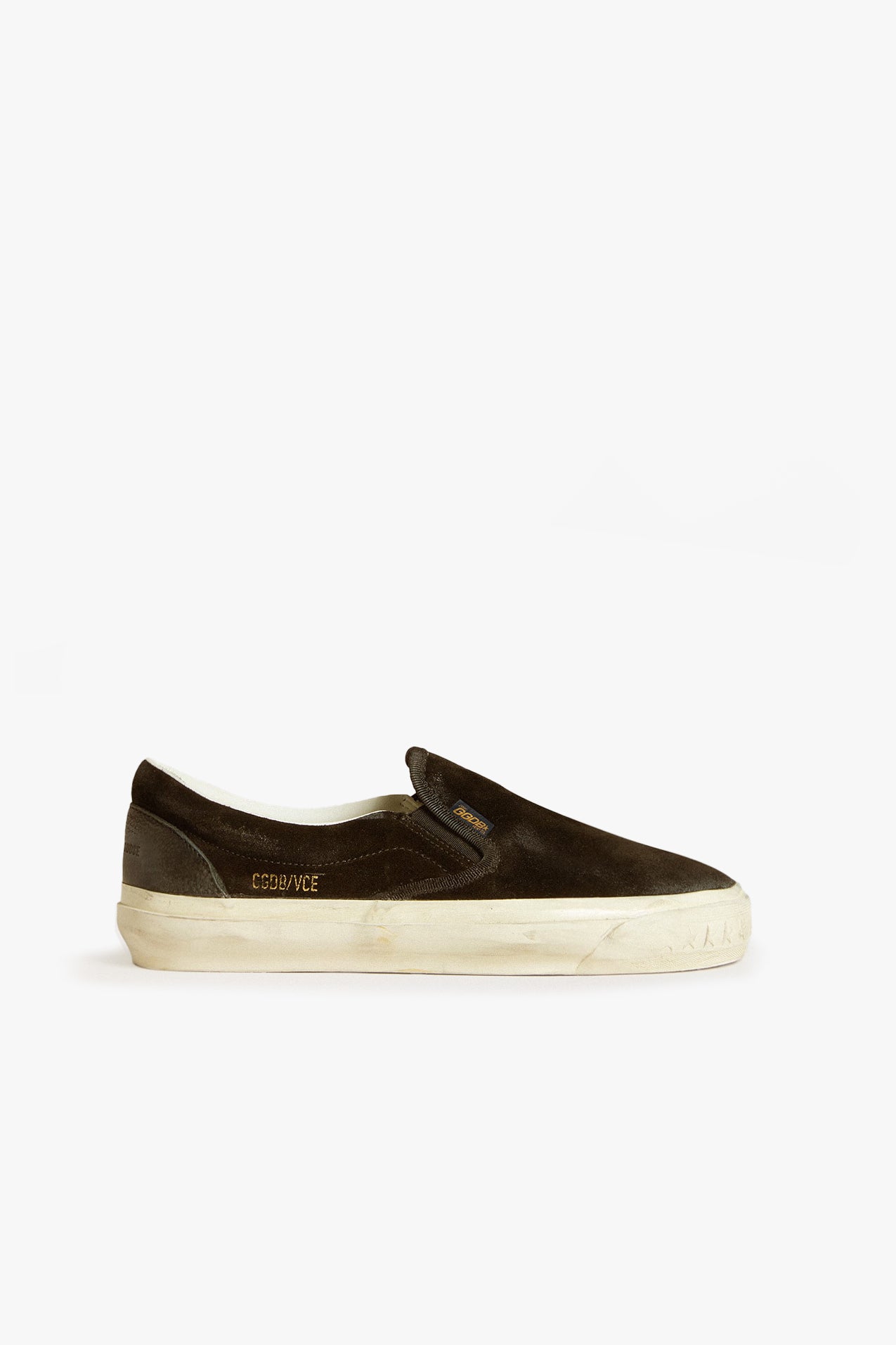 VCE Penstar Sneakers in Black Suede by Golden Goose - Anita Hass