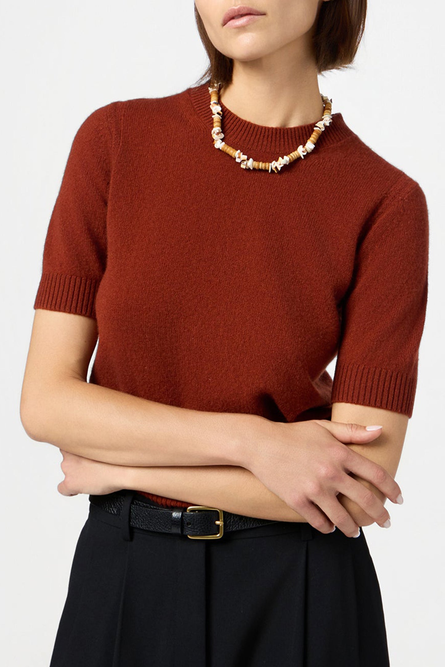 Kaschmirshirt in CinnamonGuest in Residence - Anita Hass