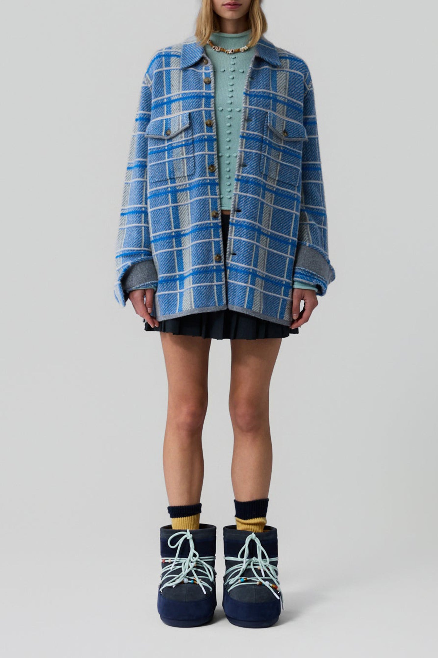 Overshirt Plaid Work in Twilight