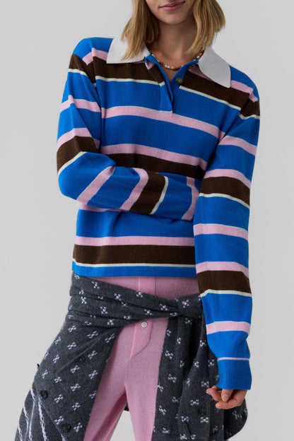 Pullover Striped Rugby in TwilightGuest in Residence - Anita Hass