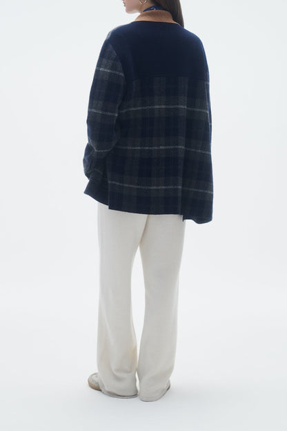 Jacke Tartan Industry in Midnight ComboGuest in Residence - Anita Hass