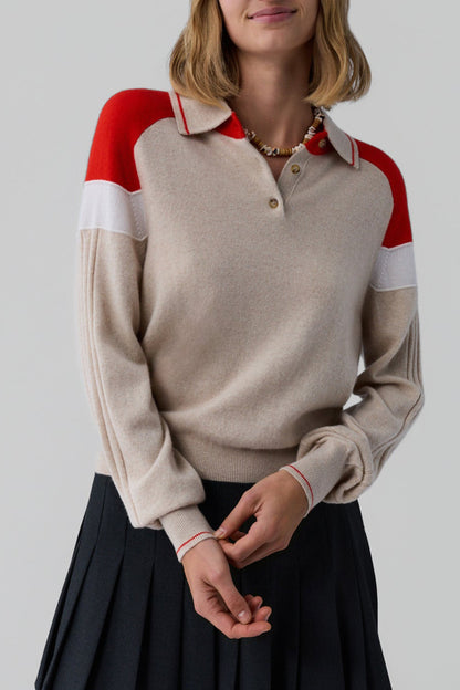 Pullover Collegiate Alpine in SandstoneGuest in Residence - Anita Hass