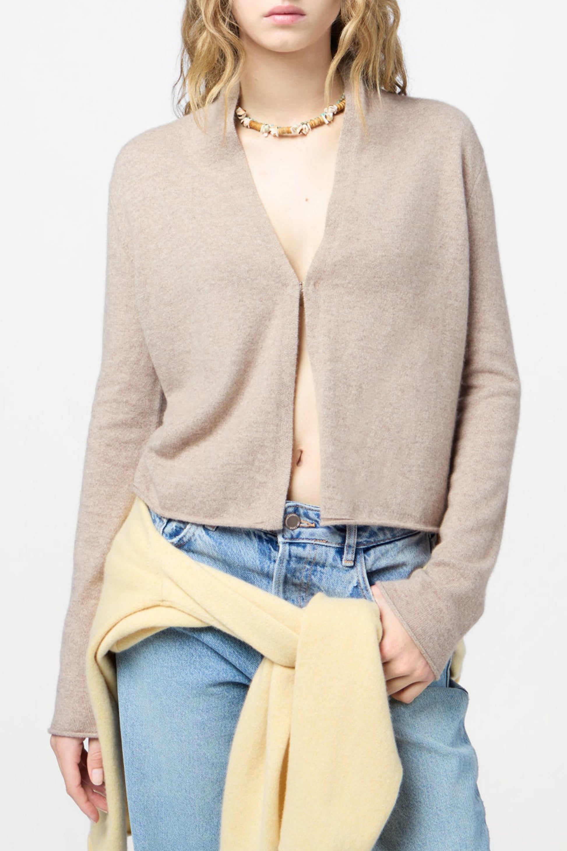 Cardigan Stealth in TaupeGuest in Residence - Anita Hass