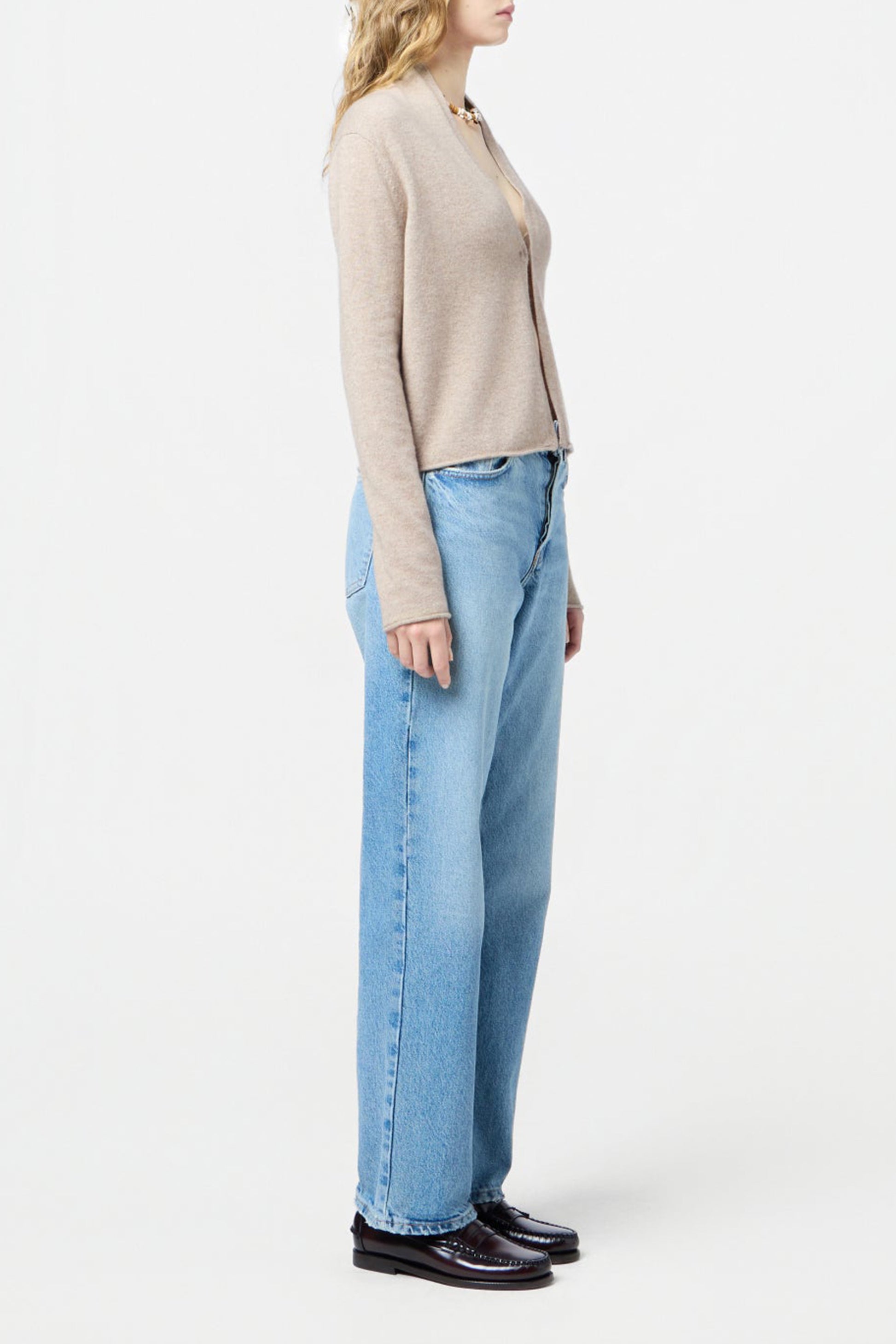 Cardigan Stealth in TaupeGuest in Residence - Anita Hass