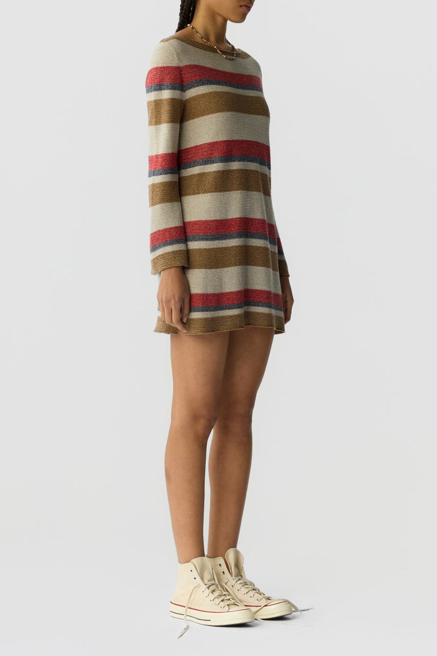 Bayside dress in cream combo