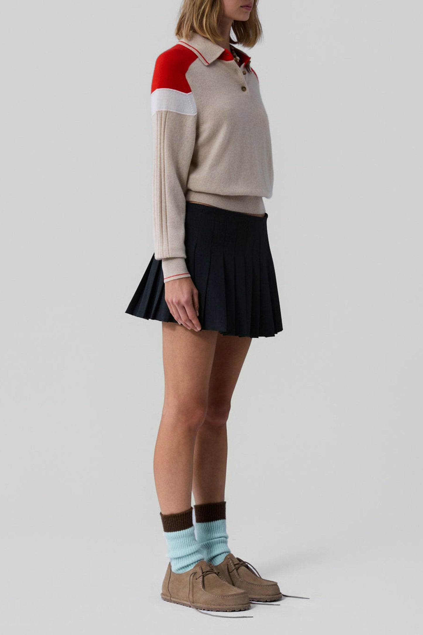 Pullover Collegiate Alpine in Sandstone