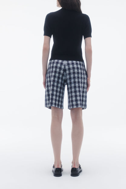 Shorts Gingham Bermuda in MidnightGuest in Residence - Anita Hass
