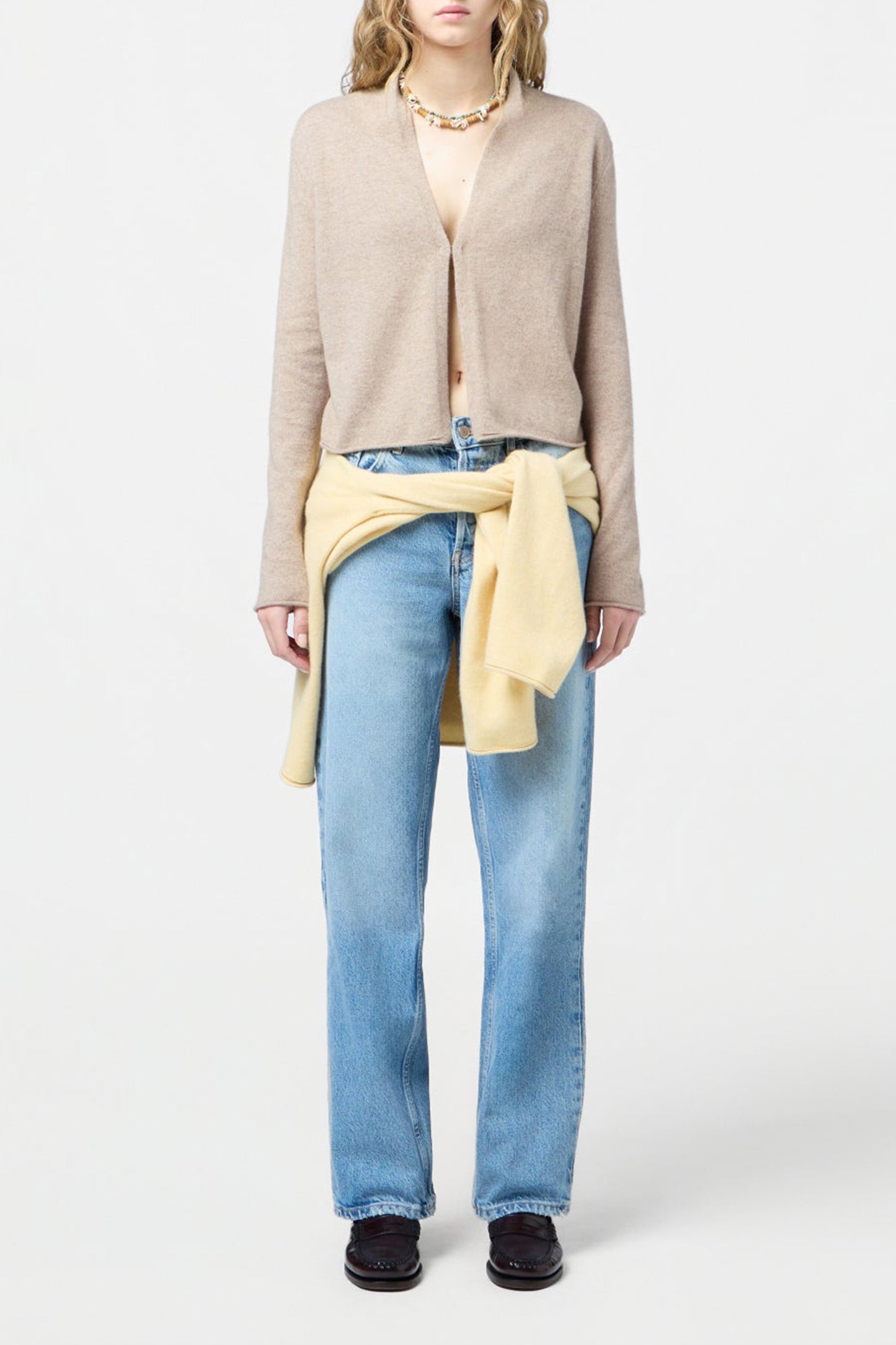 Cardigan Stealth in TaupeGuest in Residence - Anita Hass