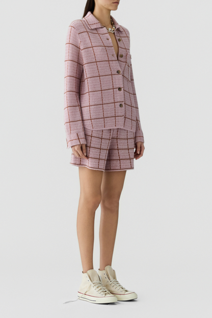 Dylan Plaid Blouse in SprinkleGuest in Residence - Anita Hass