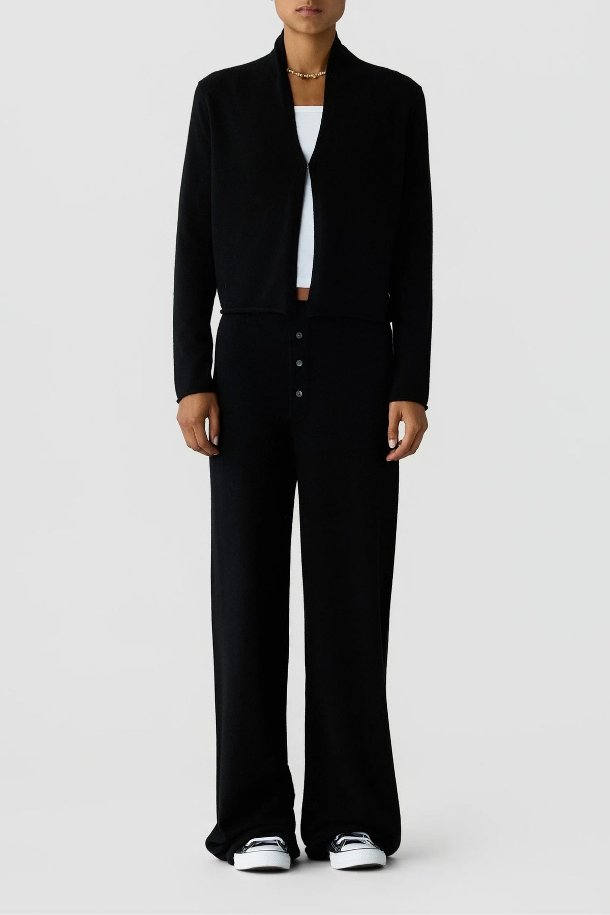 Stealth Cardigan in Black
