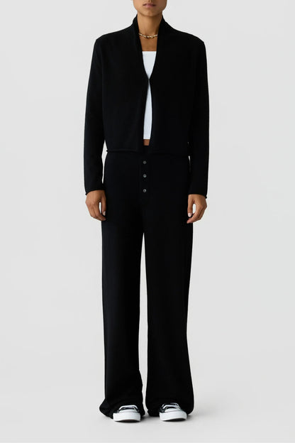Stealth Cardigan in Black