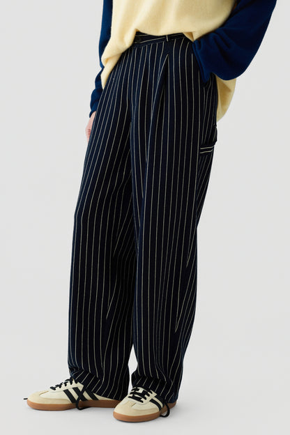 Hose Carpenter in Navy/Butter Guest in Residence