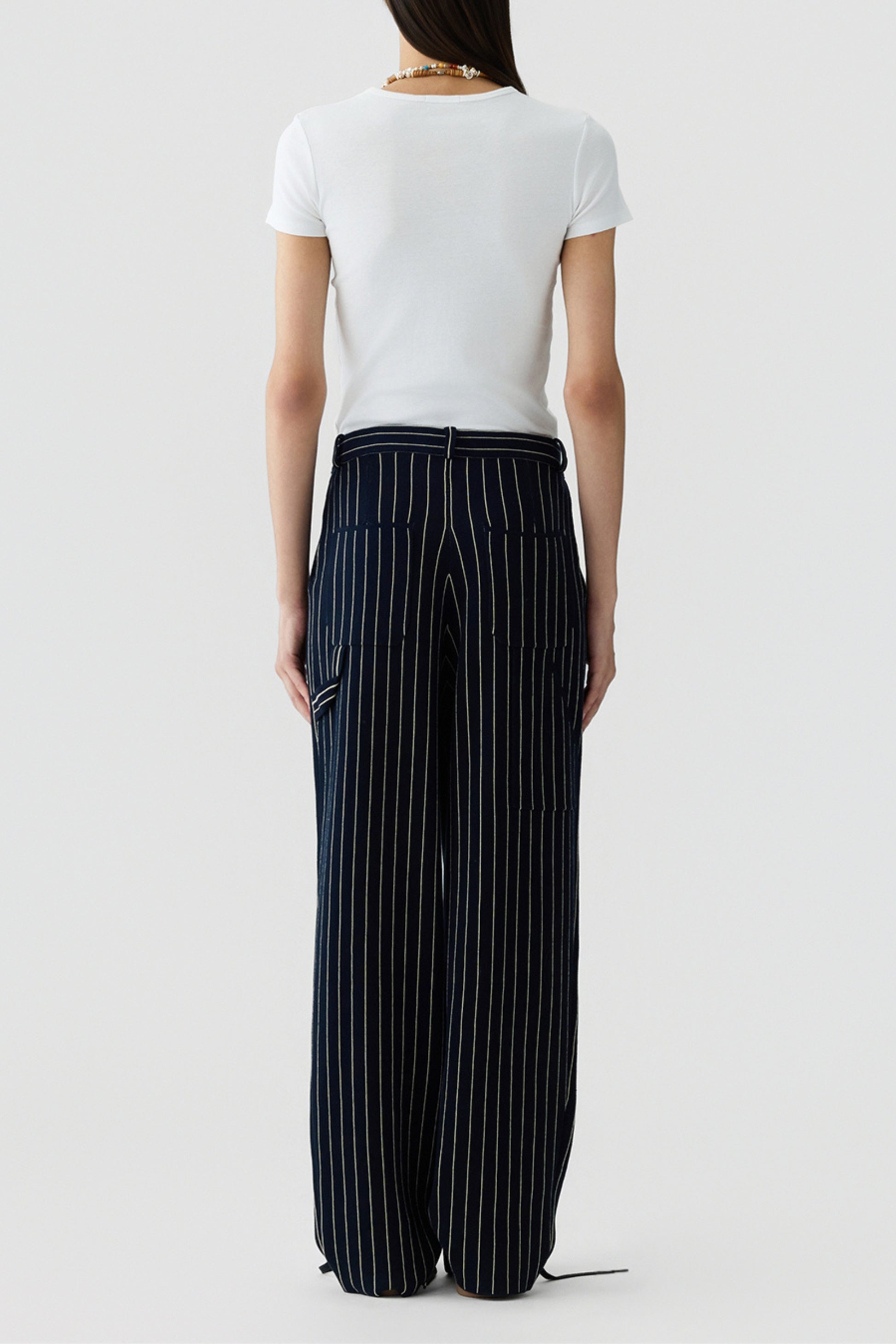 Hose Carpenter in Navy/Butter Guest in Residence