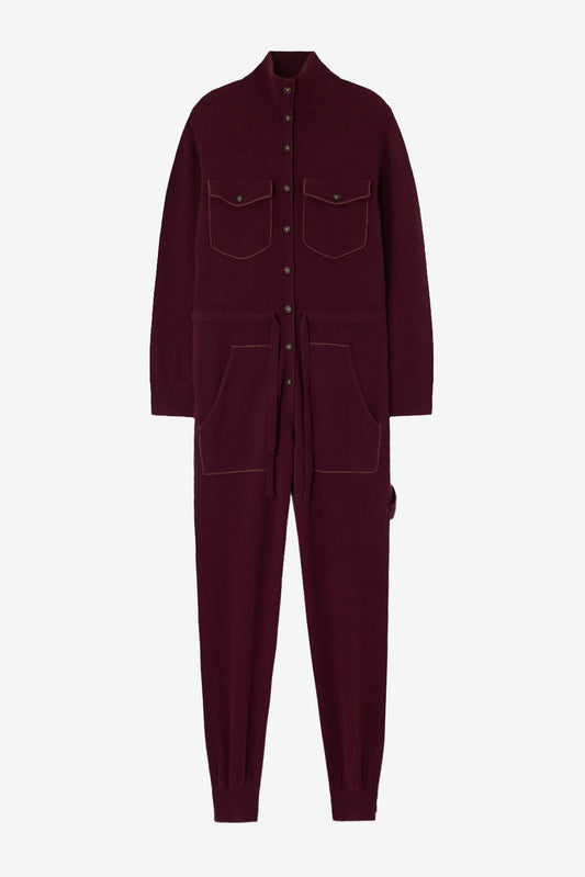 "Flight" Jumpsuit in Fig