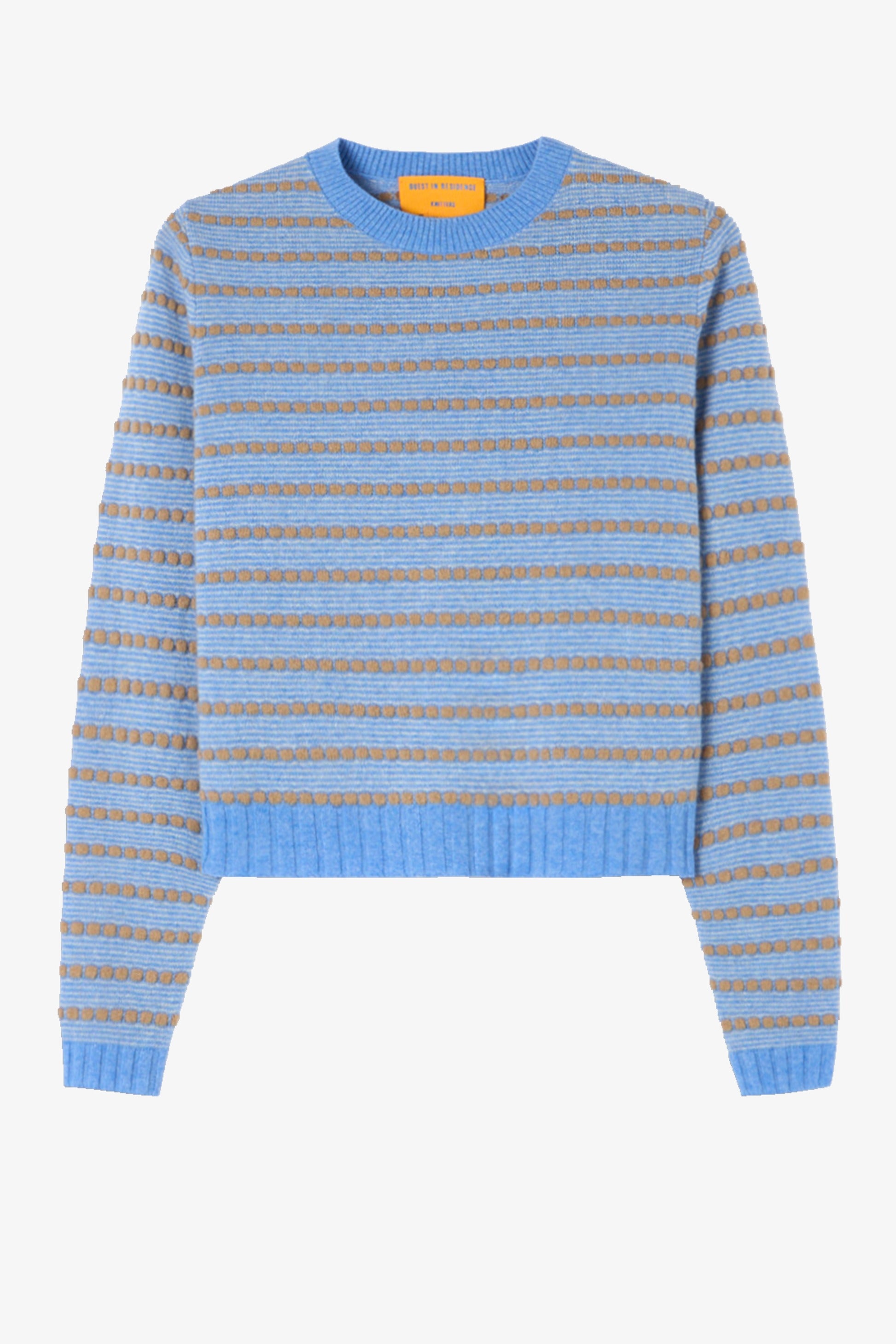 Pullover Pebble Stripe in Delft Blue Guest in Residence