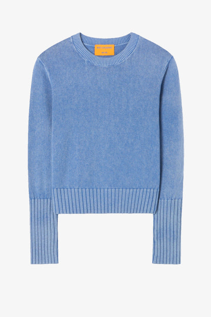 Pullover Sunwash Shrunken in Delft Blue Guest in Residence
