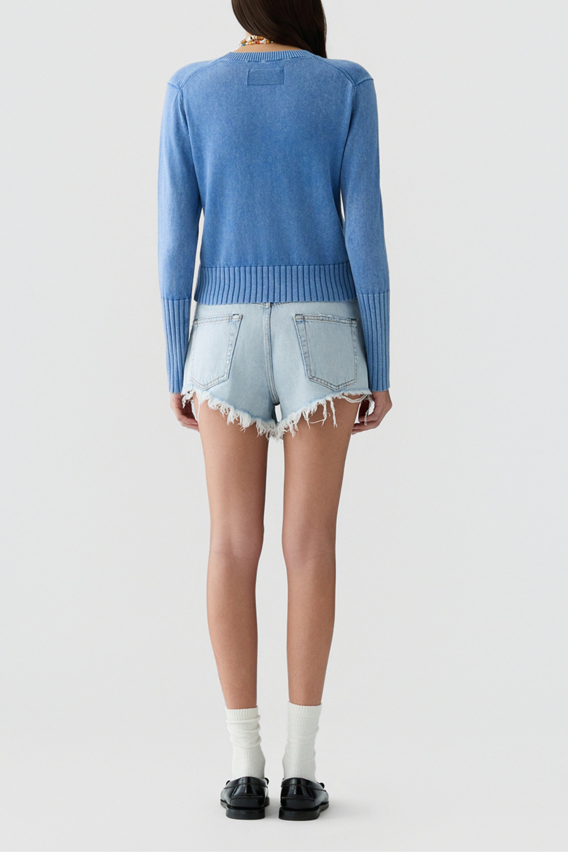 Pullover Sunwash Shrunken in Delft Blue Guest in Residence