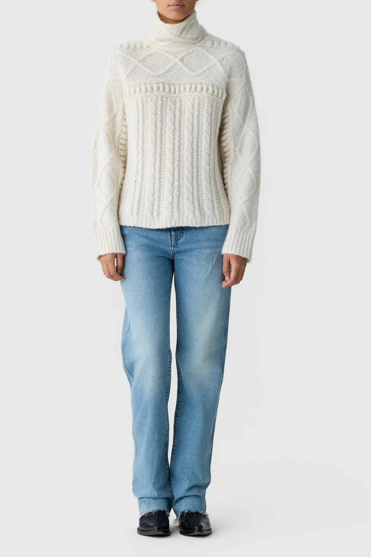 Pullover Super Cloud in Cream Guest in Residence