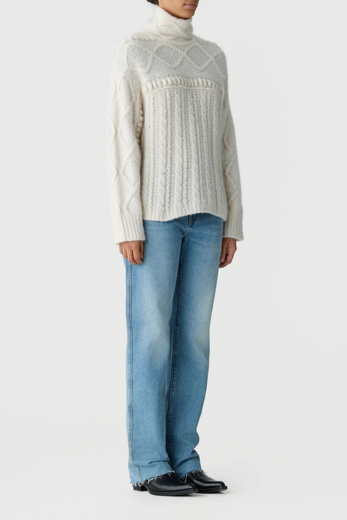 Pullover Super Cloud in Cream Guest in Residence