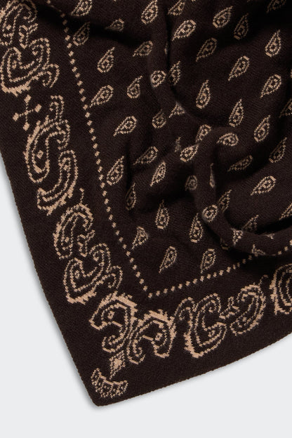 "The Wild Rag" Scarf in Burnt Cocoa/DuneGuest in Residence - Anita Hass
