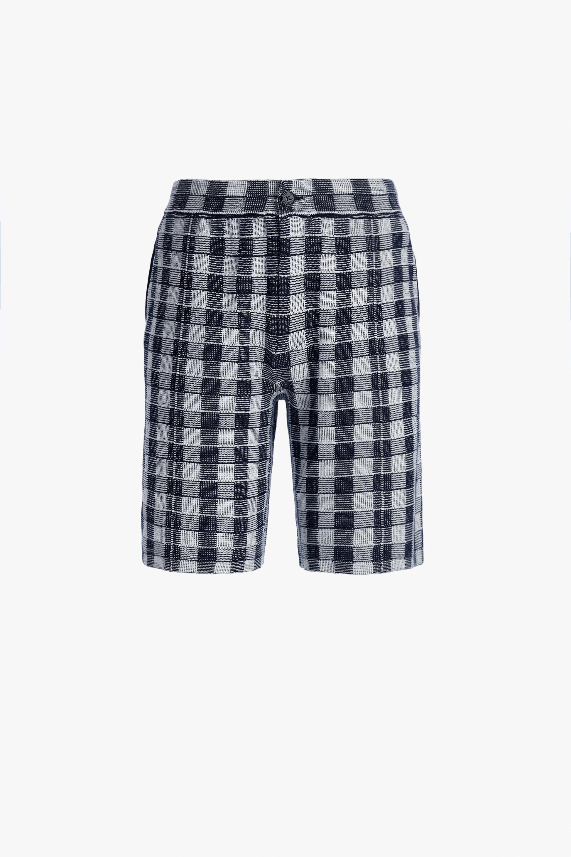 Shorts Gingham Bermuda in Midnight Guest in Residence