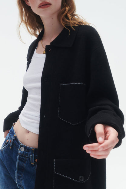 Cardigan Industry Jacket in SchwarzGuest in Residence - Anita Hass