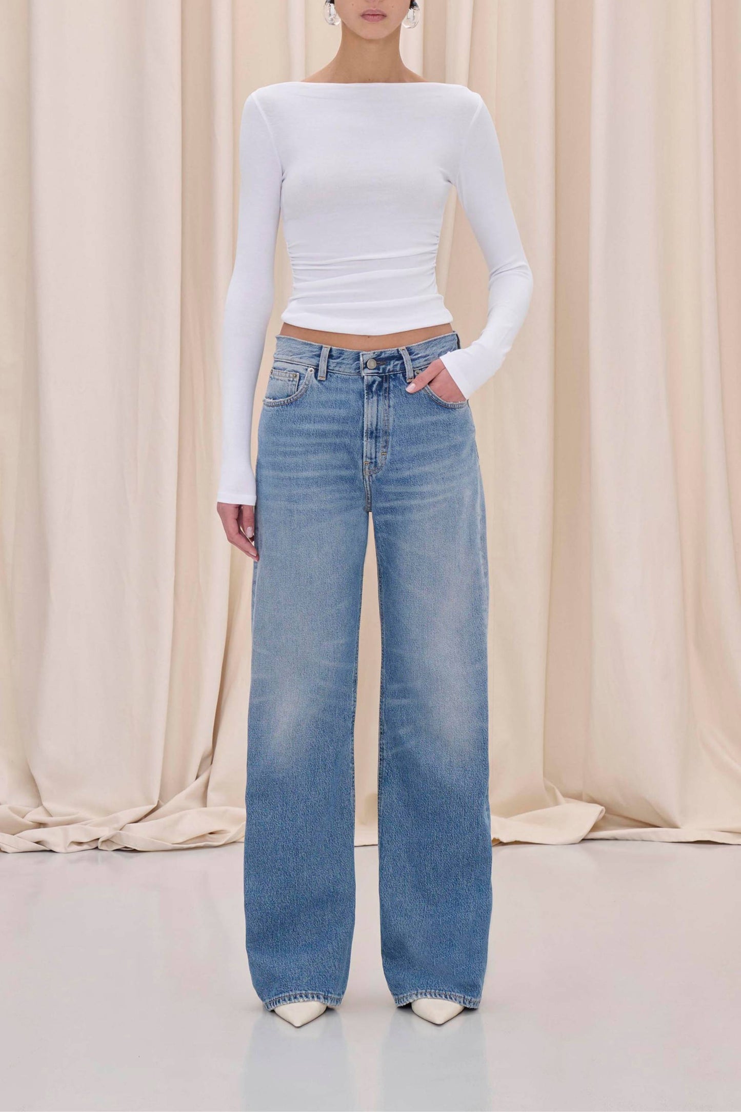 Jeans Korea in Nordic Blue Haikure