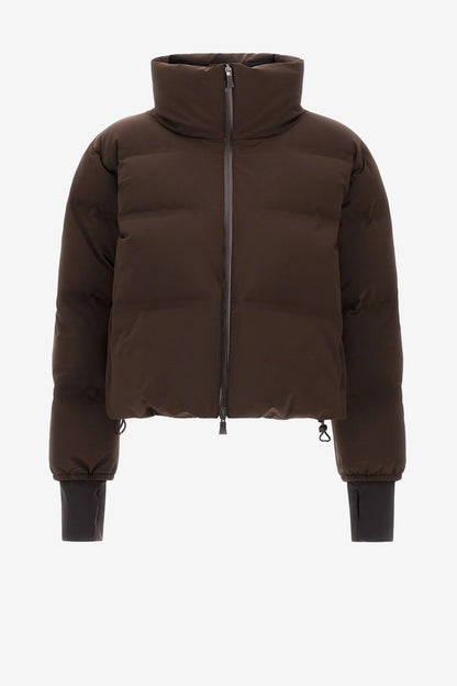 Jacke Cropped in Marrone Herno