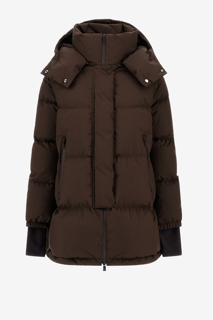 Parka Two Layer in Marrone Herno