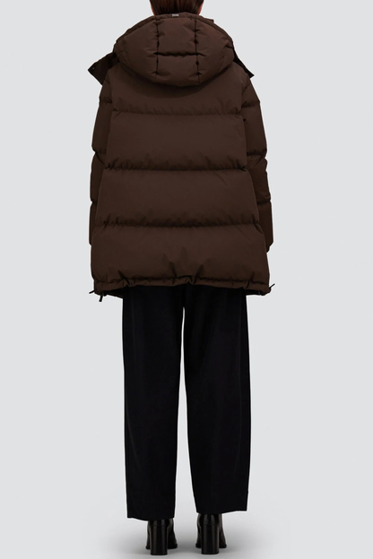 Parka Two Layer in Marrone Herno