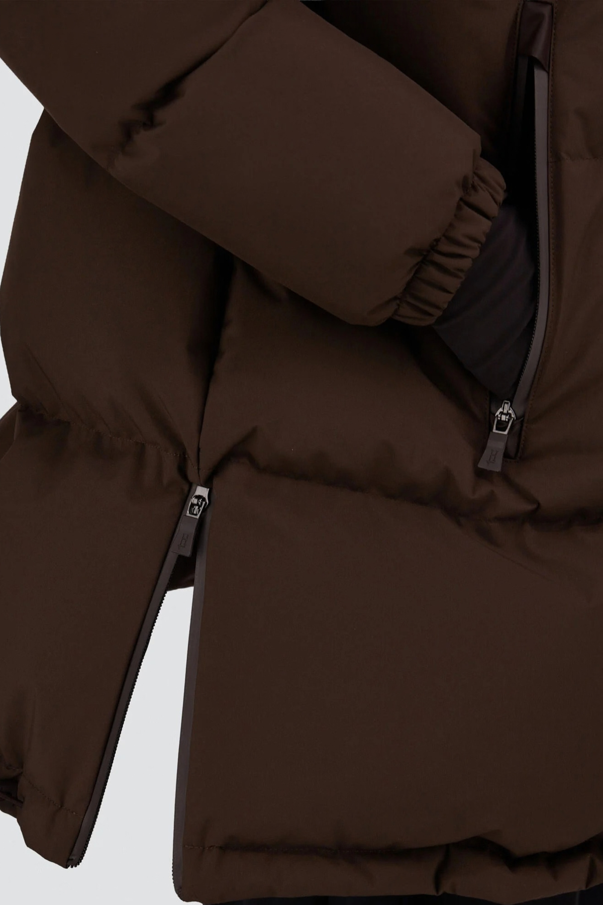 Parka Two Layer in Marrone Herno