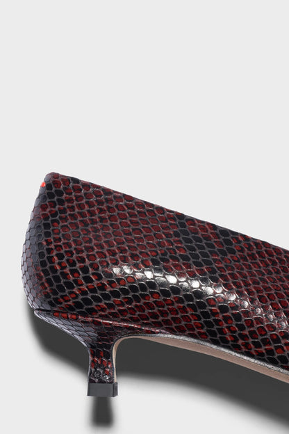 Kitten Heel Clara in Snake Port Aeyde