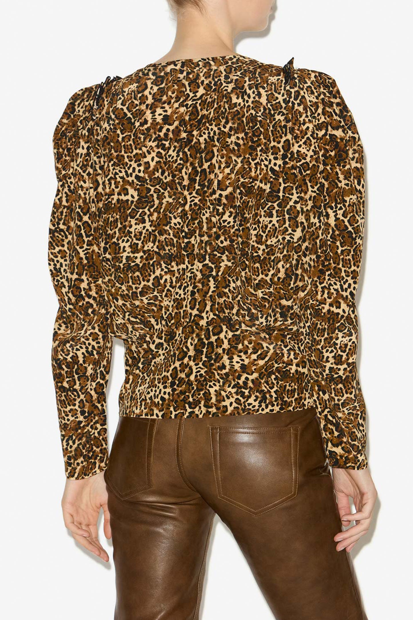 Bluse Zarga in LeopardIsabel Marant - Anita Hass