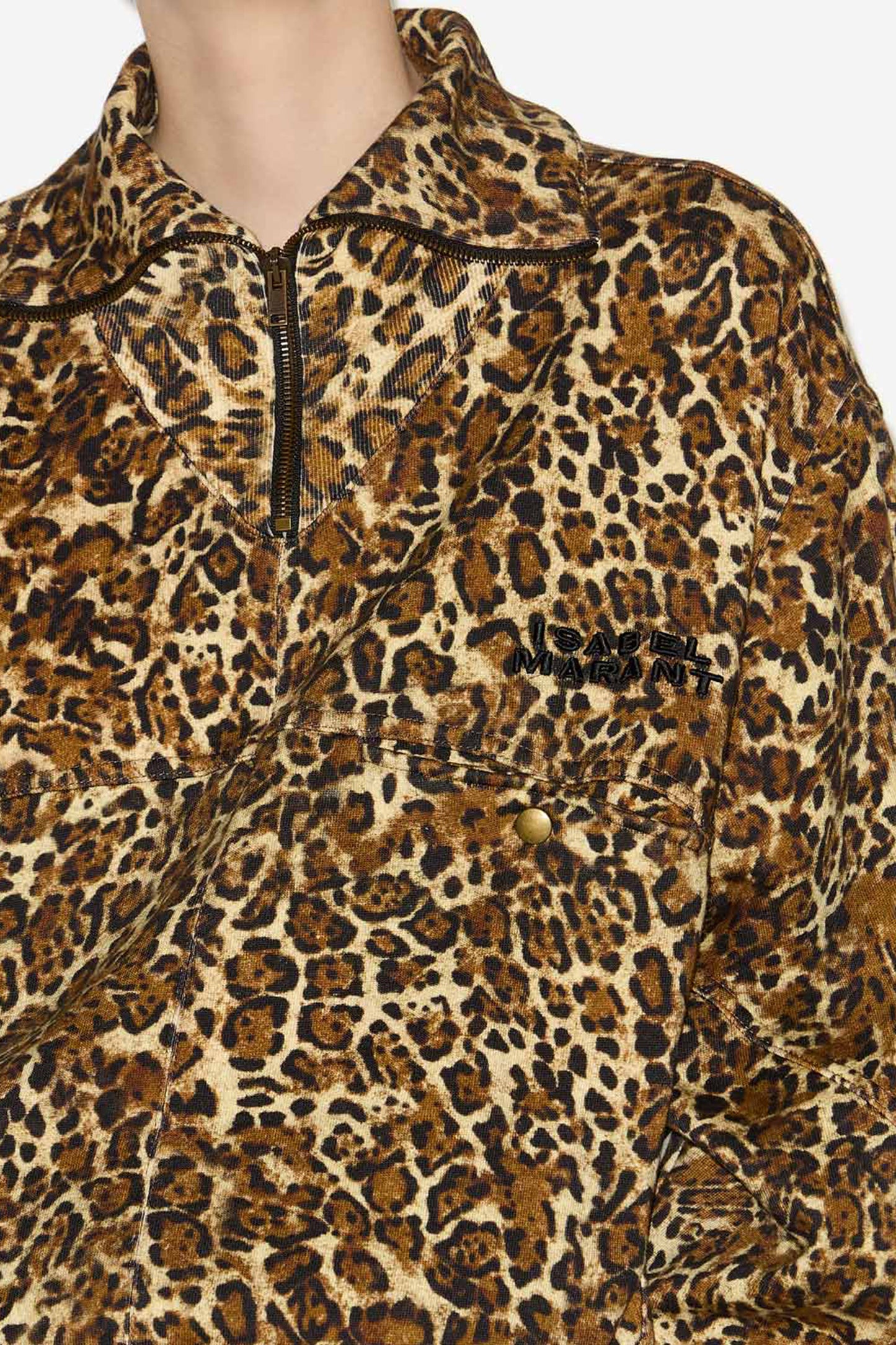 Sweatshirt Wilda in LeopardIsabel Marant - Anita Hass