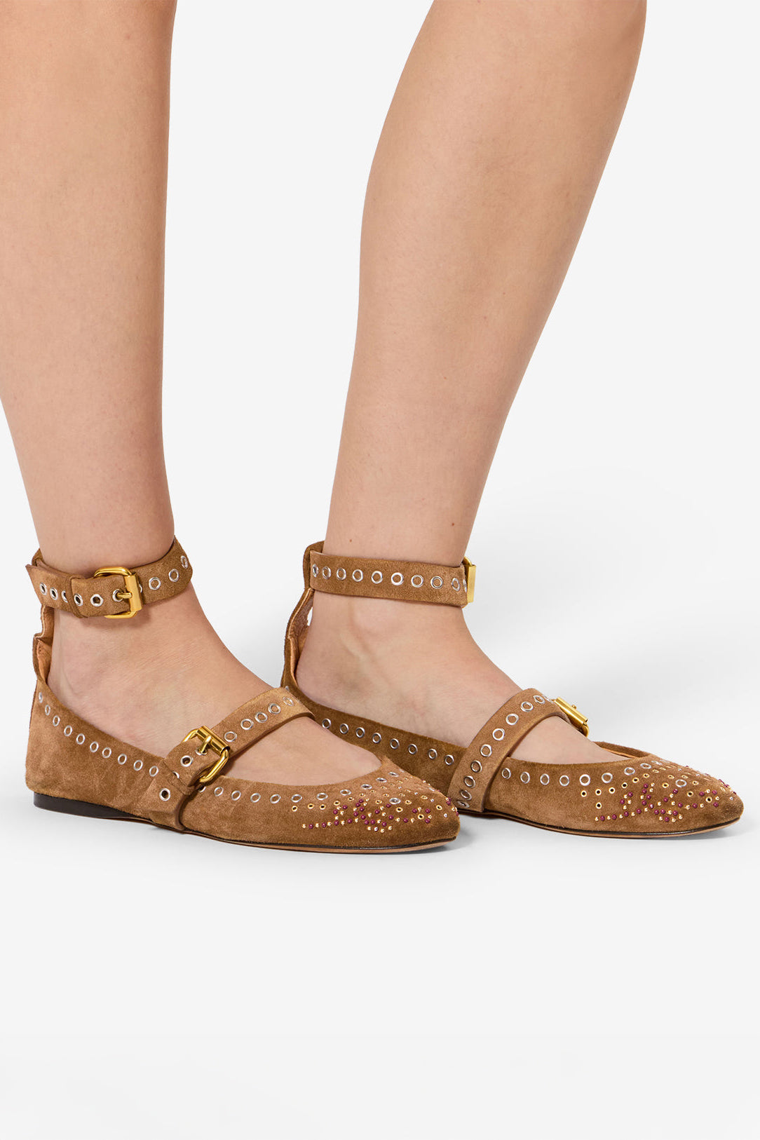 Ballerinas Ylza in Cognac Isabel Marant