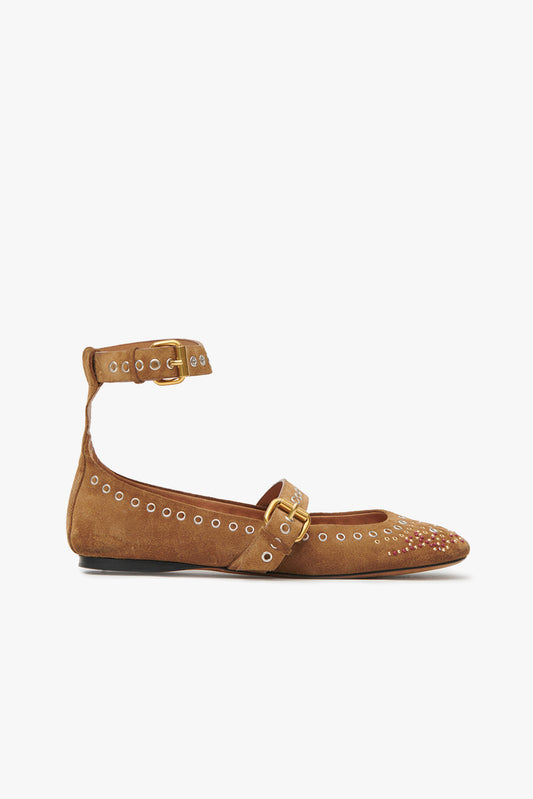 Ballerinas Ylza in Cognac Isabel Marant