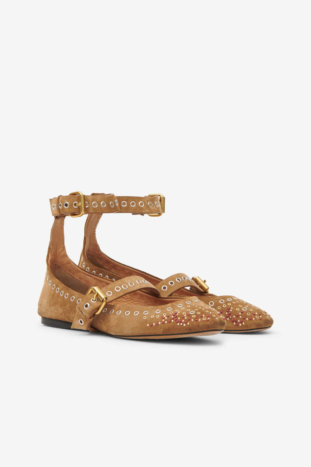 Ballerinas Ylza in Cognac Isabel Marant