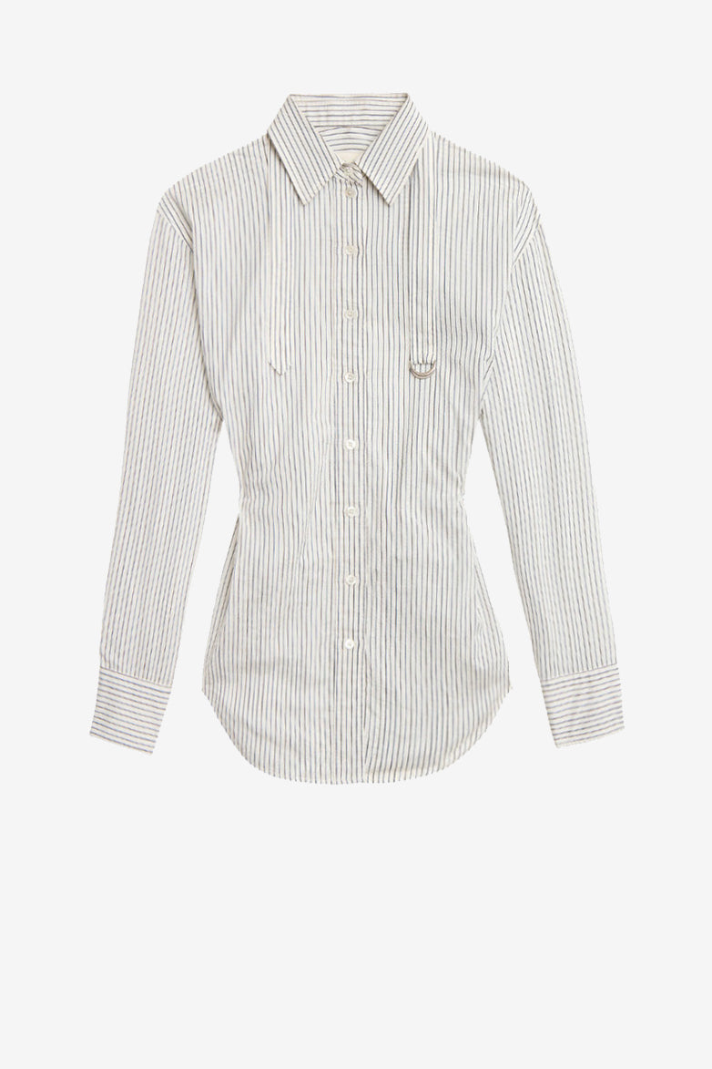 Bluse Aurora in Weiß/Schwarz Isabel Marant