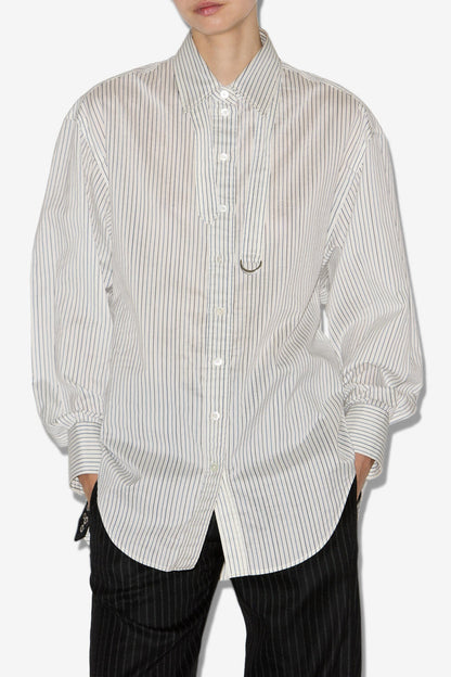 Bluse Aurora in Weiß/Schwarz Isabel Marant
