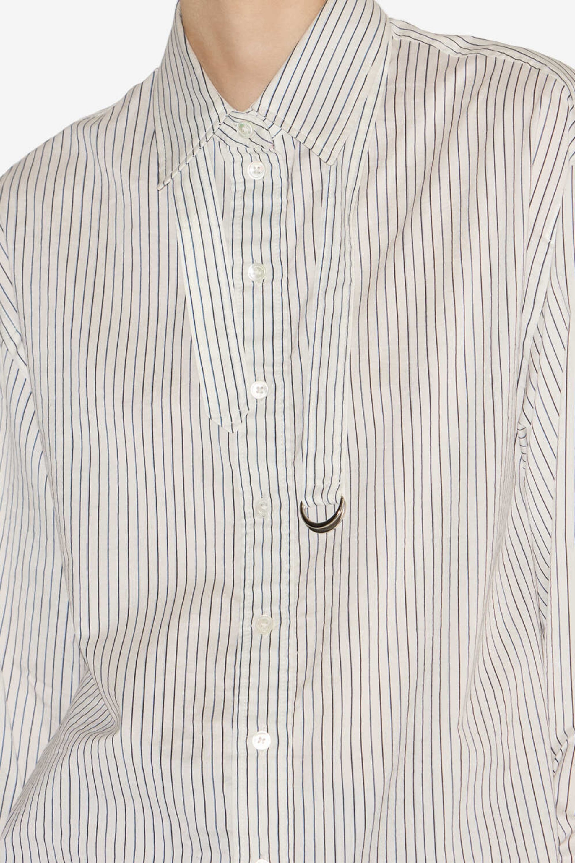 Bluse Aurora in Weiß/Schwarz Isabel Marant