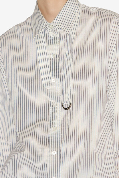 Bluse Aurora in Weiß/Schwarz Isabel Marant
